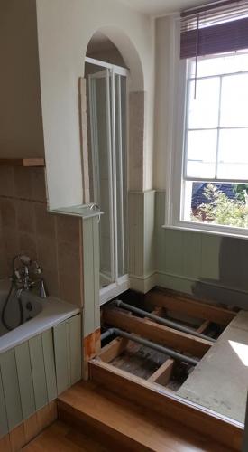 First Cut Solutions Bathroom Project Before